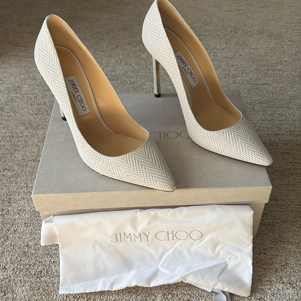 Jimmy Choo Romy 100 heels